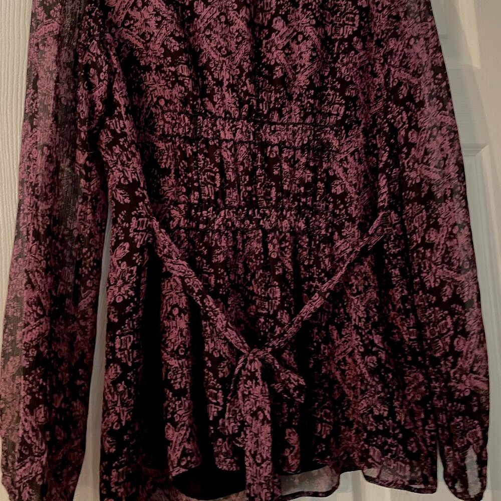 Alfani Blouse with Smocking - Picture 3 of 7